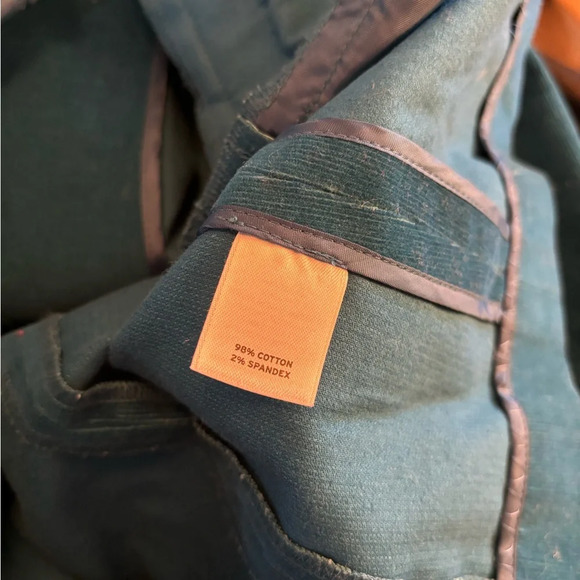 Halogen Blazer Size M Fine Corduroy Woman’s, 3 button front. Teal. Well made. - Picture 13 of 14